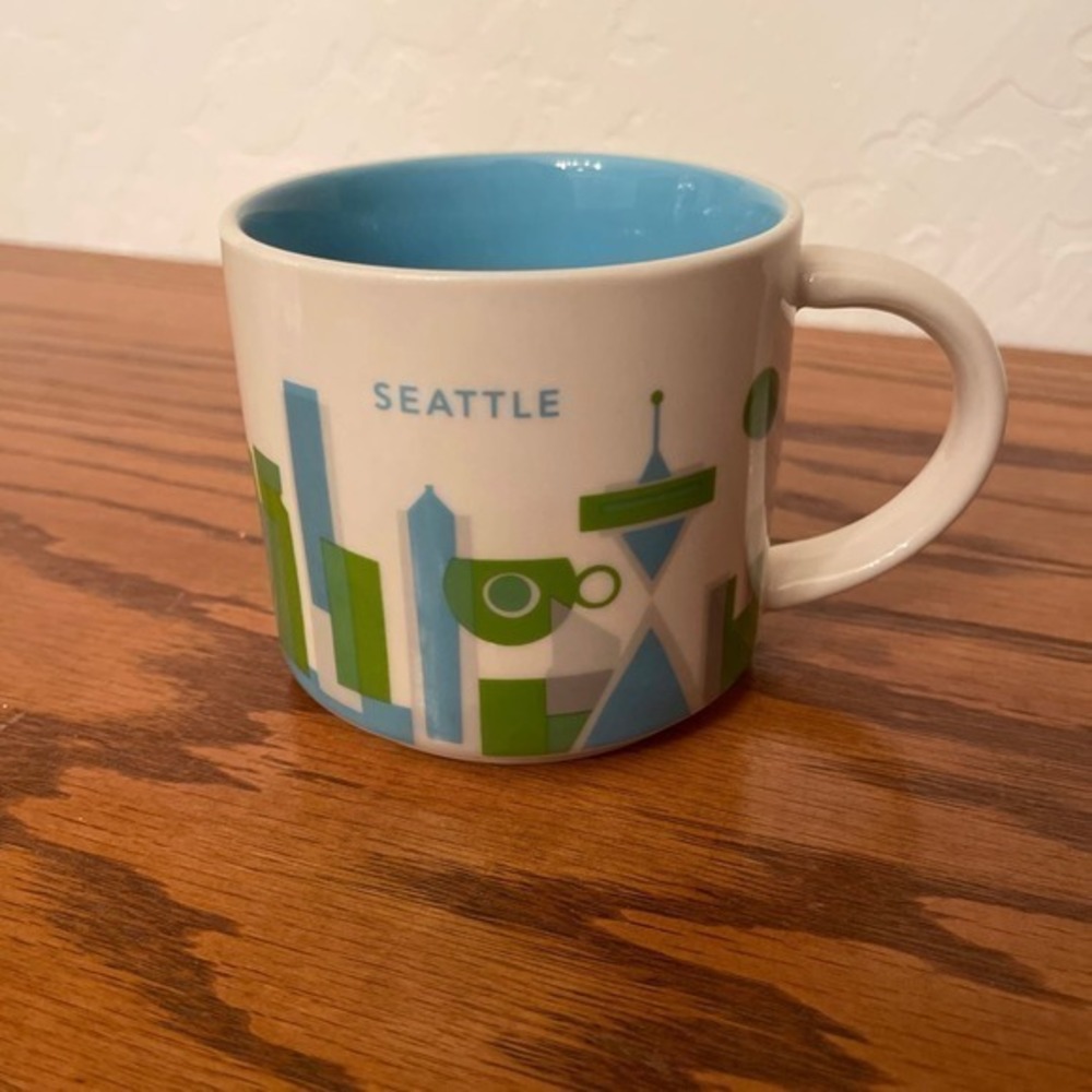 Starbucks you are here collectors mug, Seattle, 2013